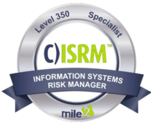 C)ISRM: Certified Information Systems Risk Manager