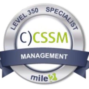 CCSSM: Certified Cybersecurity Systems Manager badge